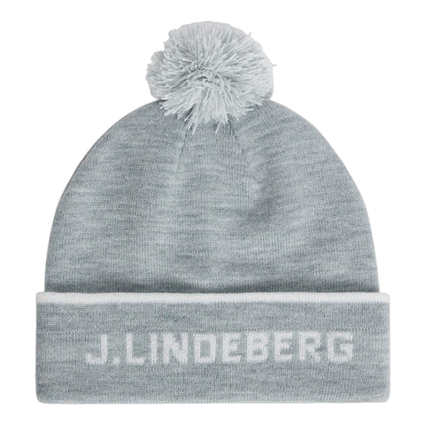 Stripe Beanie Herren Light Grey Melange Herren