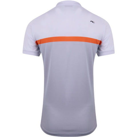 M Luan CB Polo SS Weiß/Alloy Herren