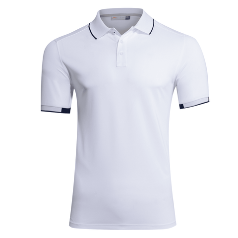 Steve Golf Polo Weiß Herren