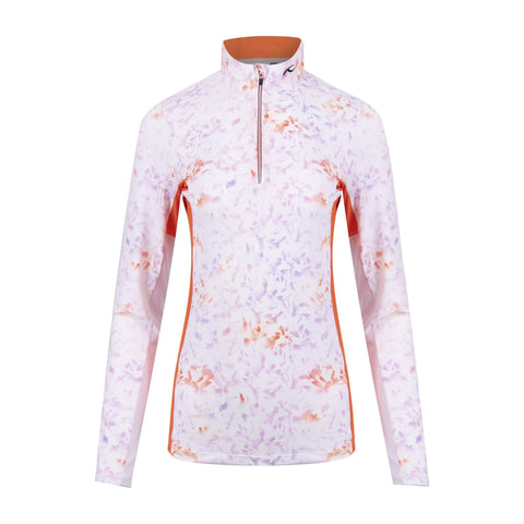 W Midlayer Reißverschluss Sunshine Sport Weiß/Mand