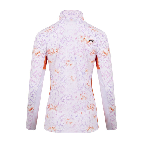 W Midlayer Reißverschluss Sunshine Sport Weiß/Mand