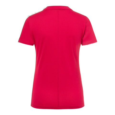 W Sanna SS Polo Jalapeno Red Damen
