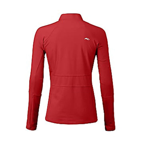 W Nicola Midl Jacket Embos Tango Red