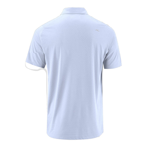 M Savin Structure Polo SS Crystal Blau Herren