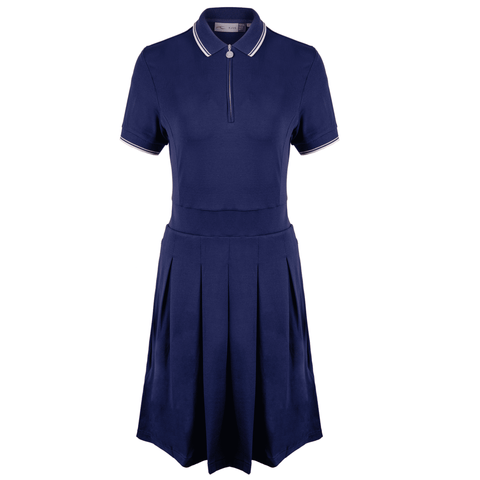 W Mara Dress Atlanta Blau/Weiß
