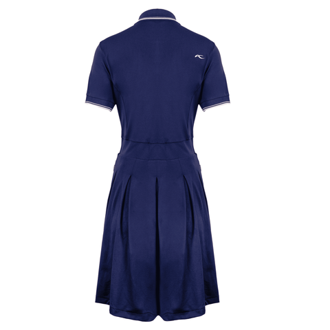 W Mara Dress Atlanta Blau/Weiß