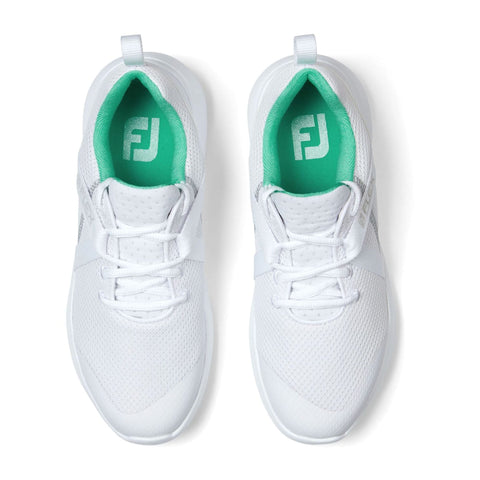 W Flex White/Turquoise
