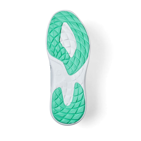 W Flex White/Turquoise