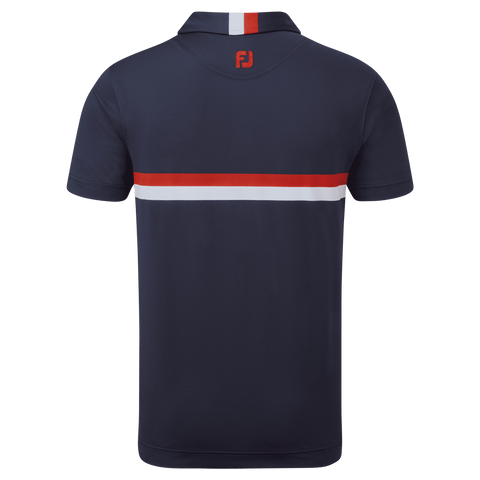 Double Chest Band Pique Polo
