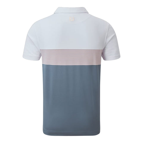 Polo Colour Block Pique Herren