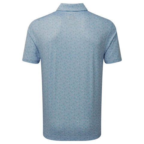 Mini Floral Lisle Golf Polo