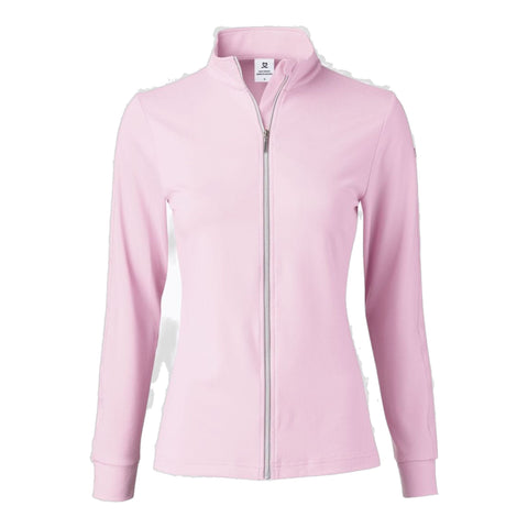 W Anna LS Full Zip Rosa Damen