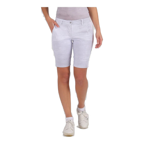 Bermuda Grenoble W Grau/Weiß Damen