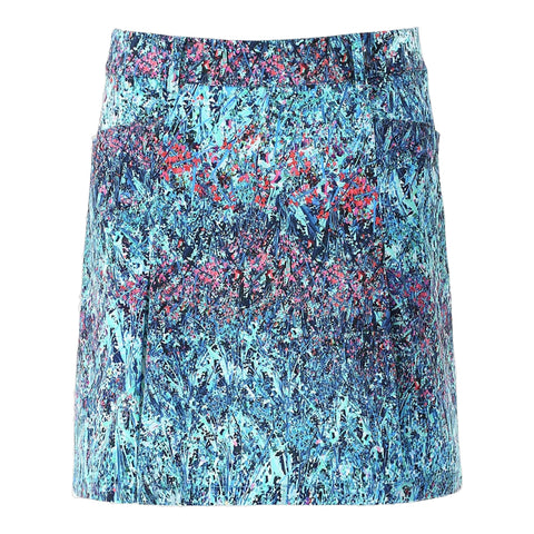 Skirt Jenelle W Blau gemustert Damen