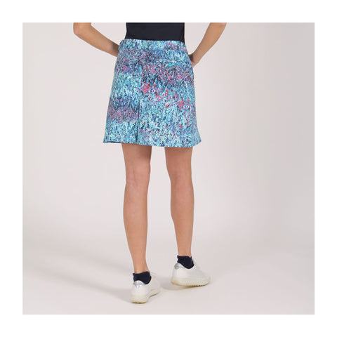 Skirt Jenelle W Blau gemustert