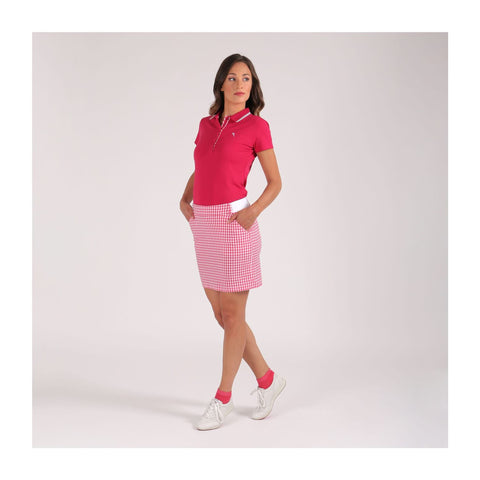 Skirt Joba W Beere/Weiß