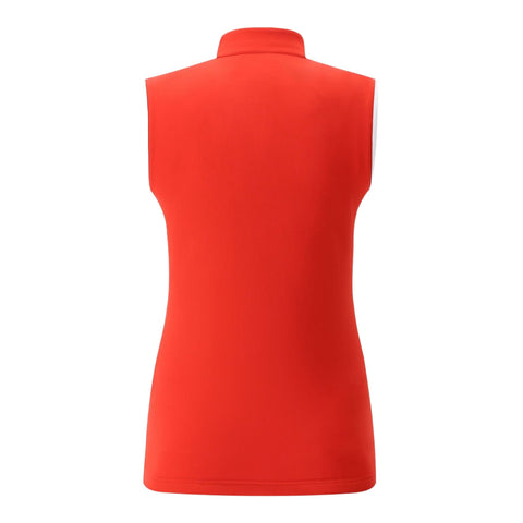 W Aniello SL Polo Rot (Kragen-Muster) Damen