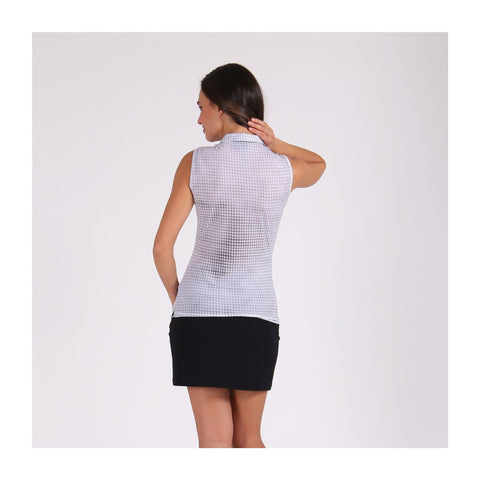 Polo Avella W Grau/Weiß