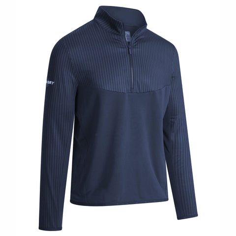 Emea Odyssey Fleece 1/4 Zip Golf Pullover Peacoat