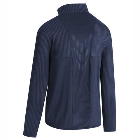Emea Odyssey Fleece 1/4 Zip Golf Pullover Peacoat