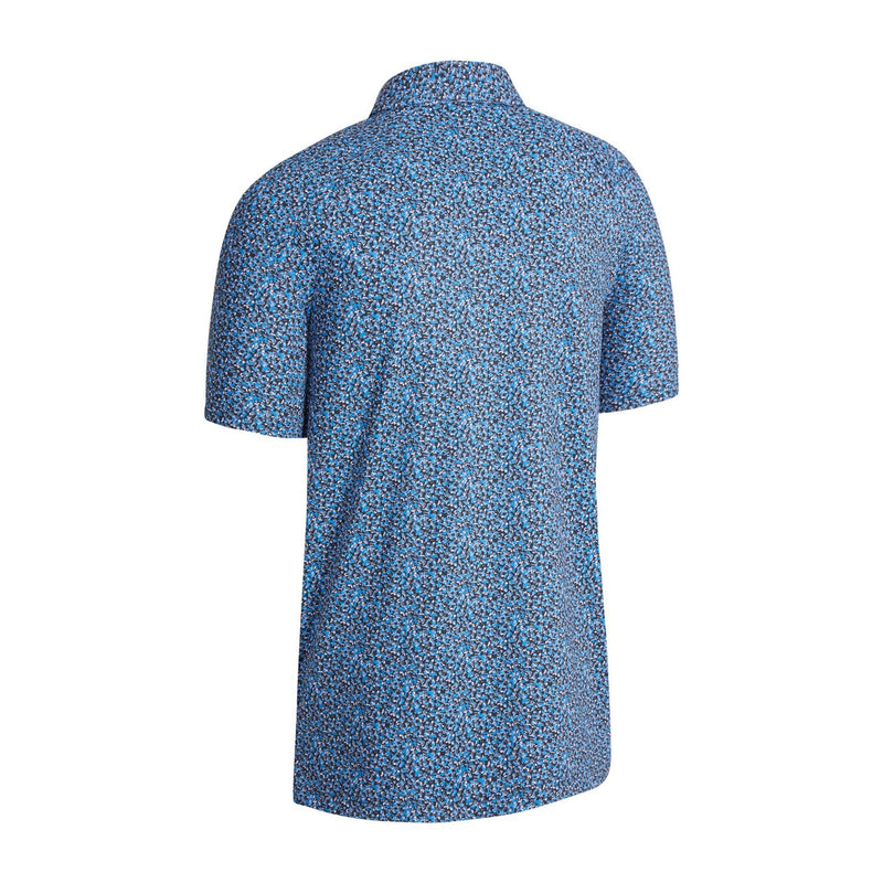 M All Over Mini Floral SS Polo Caviar