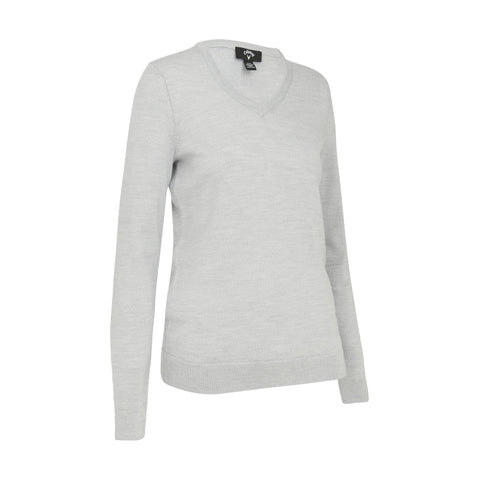 V-Neck Merino Sweater Damen