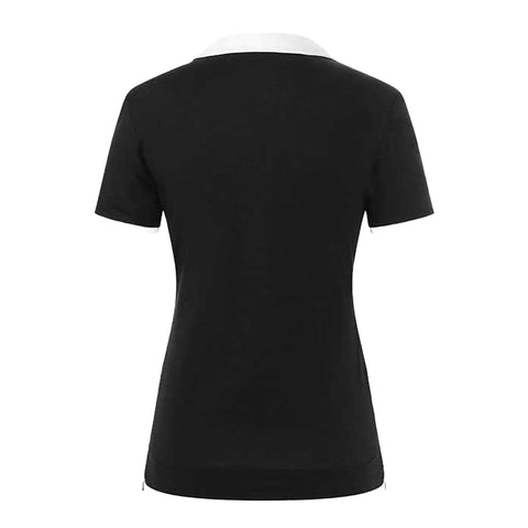 W Ela Polo Black Damen