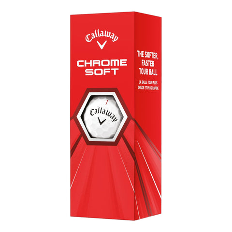 Chrome Soft (20) [12Bälle] Weiß