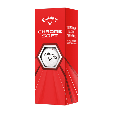 Chrome Soft (20) [12Bälle] Weiß