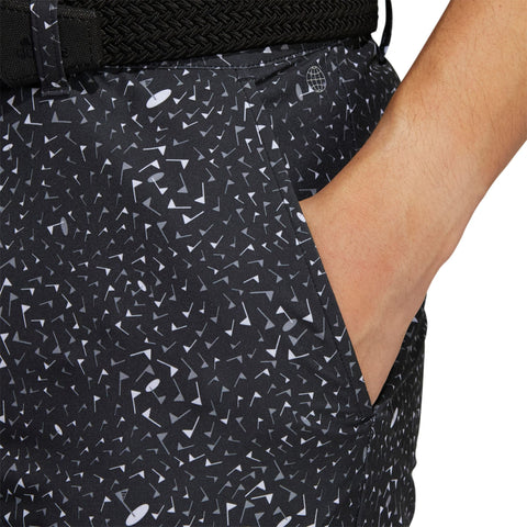 M Ultimate 365 Flag Print Short Schwarz/Grey Three