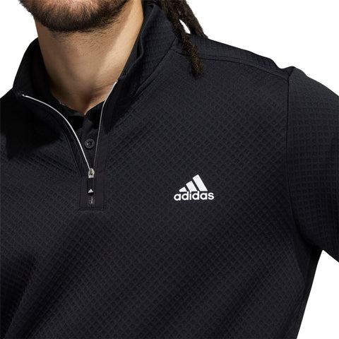 M Durable Water-Repellent 1/4 Zip Pullover Schwarz