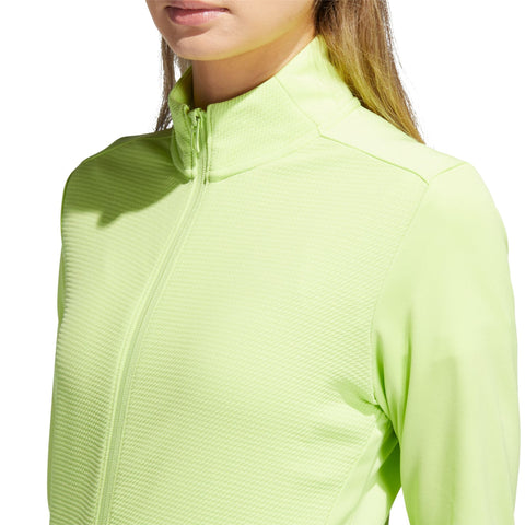 W Texture Full Zip Jacke Pulse Lime