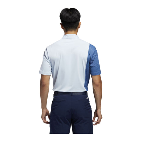 Ultimate 365 Blocked Polo Sky Tint/Royal/Navy Herren