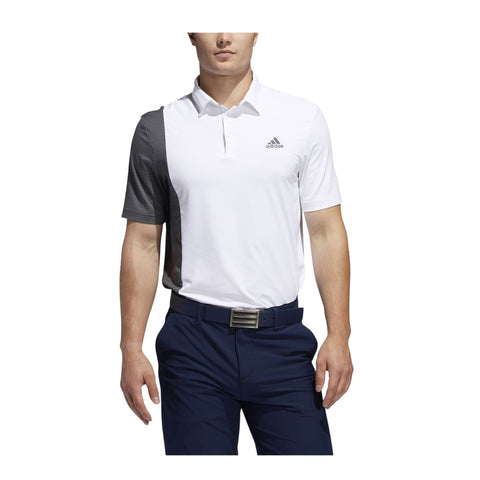 Ultimate 365 Blocked Polo White/Grey/Navy Herren