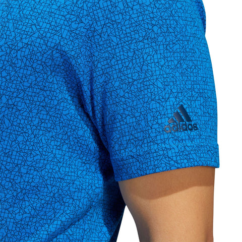 M Polo Abstract Print Blue Rush/Crew Navy Herren