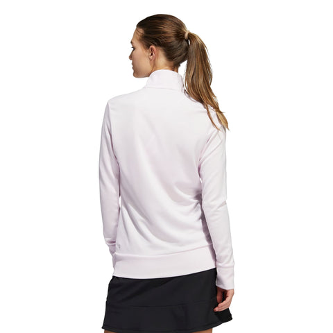 W Texture Full Zip Jacke Almost Pink