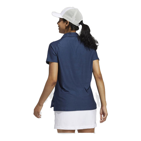 W Go-To SS Polo Navy Damen
