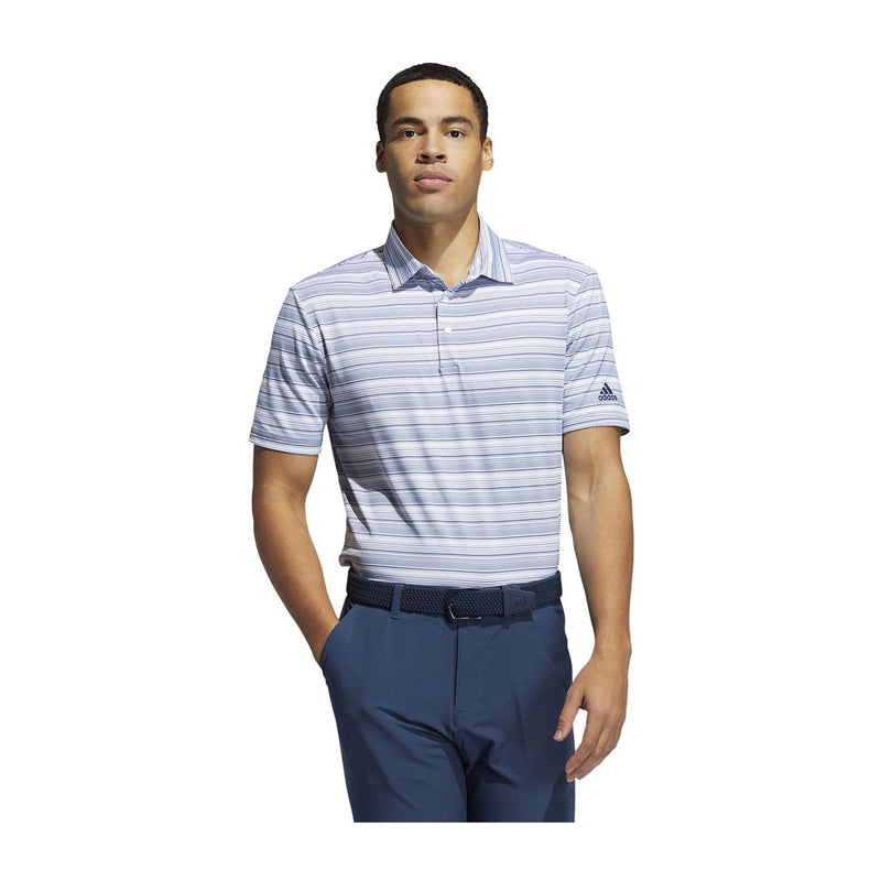 Heather Snap SS Polo Navy/Weiß