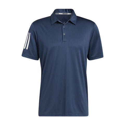 3-Streifen Basic SS Polo Navy/Weiß