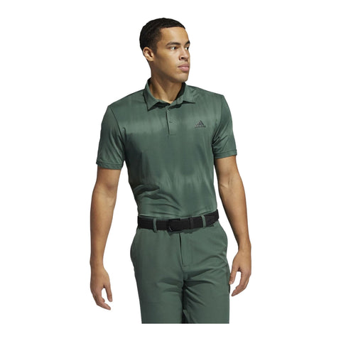 Novelty Dye SS Polo Grün/Grau Herren