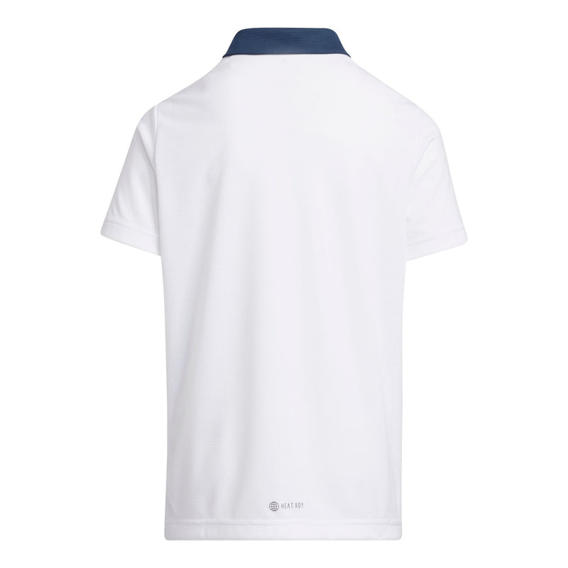 Jr. Polo Crew Navy/Blue Rush/Weiß