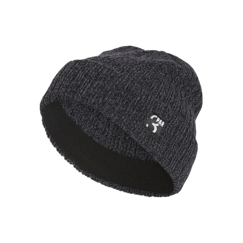 Par 3 Beanie Haube Schwarz Herren