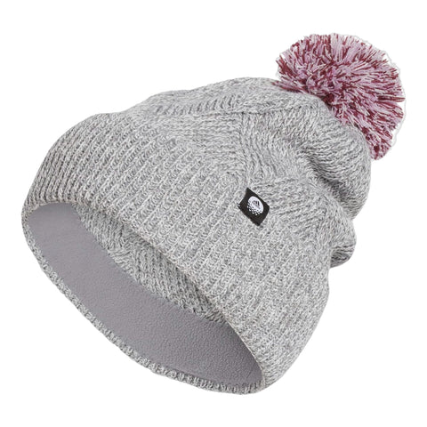 Beanie Haube Grey Three Damen Damen
