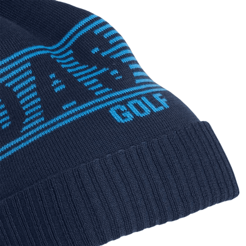 Pom Beanie Haube Crew Navy Herren