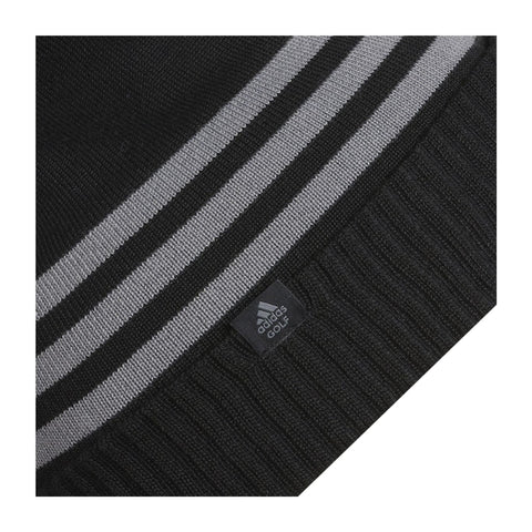 Beanie Font Schwarz/Weiß