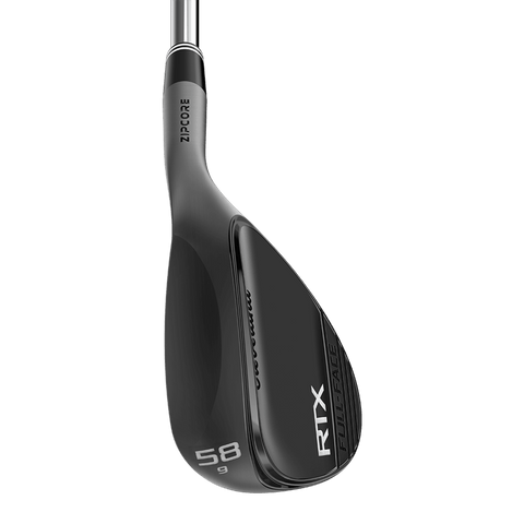 RTX Zipcore Full Face Black Satin Wedge