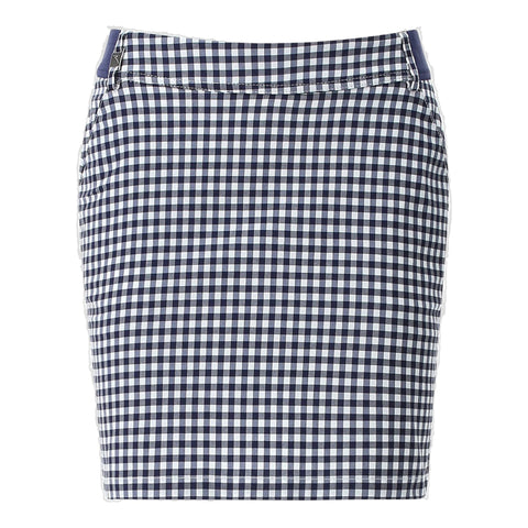 Skirt Joba W Weiß/Dunkelblau Damen