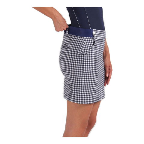 Skirt Joba W Weiß/Dunkelblau Damen