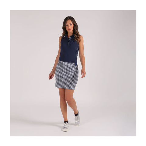 Skirt Joba W Weiß/Dunkelblau