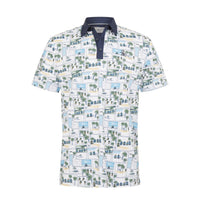 Beach Club Print Poloshirt